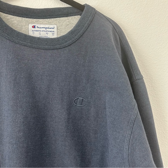 Champion Logo Crewneck Sweatshirt - Picture 3 of 6